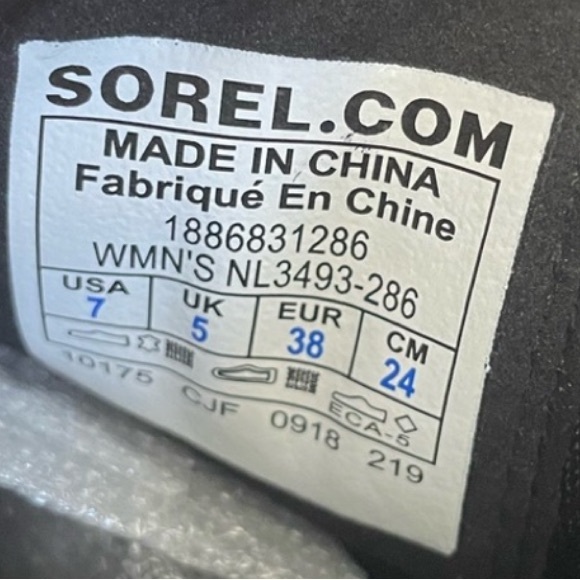 New Sorel Joan of Arctic Wedge II
Chelsea Boot color Elk size 7 - Picture 5 of 5